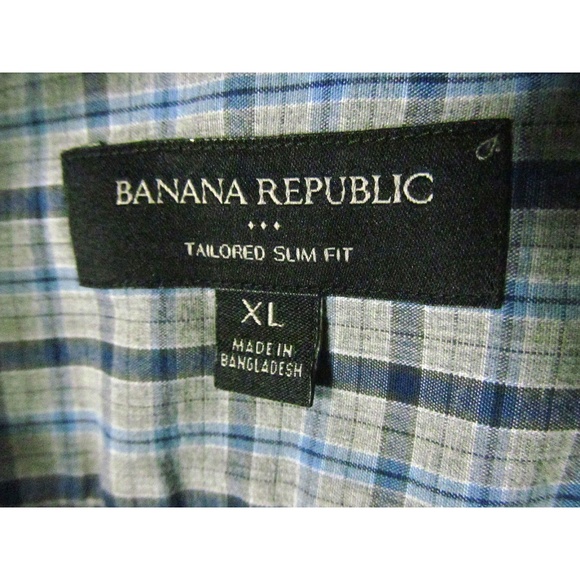 Banana Republic Shirt XL Slim Fit Long Sleeve - Picture 3 of 4